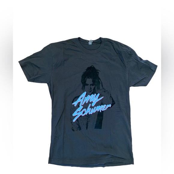 Amy Schumer T-shirt, graphic tee, gray shirt, size small - Picture 1 of 3